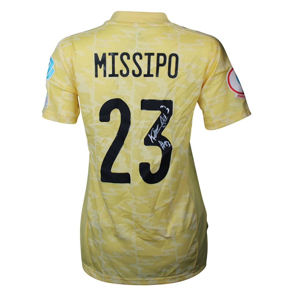 Kassandra Ndoutou Eboa Missipo Belgian Red Flames shirt