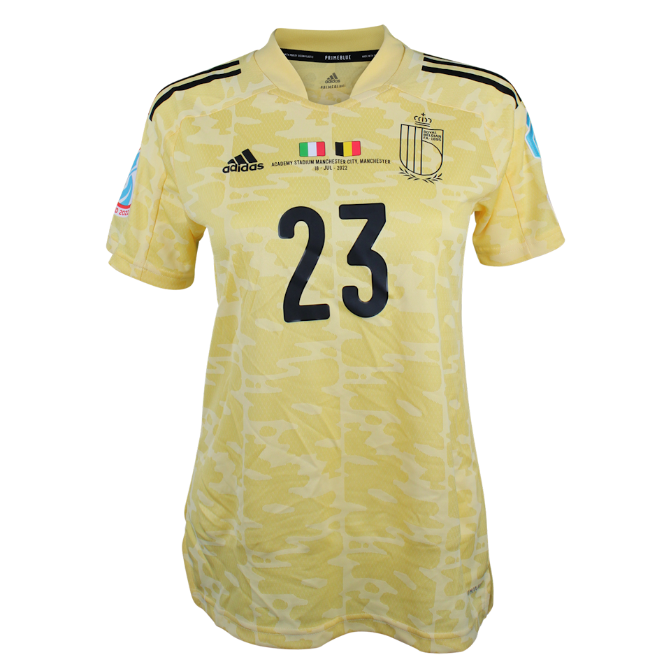 Kassandra Ndoutou Eboa Missipo Belgian Red Flames shirt