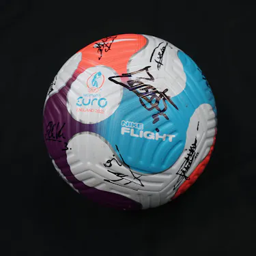 Squad Signed Match Ball