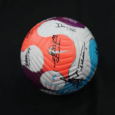 Squad Signed Match Ball
