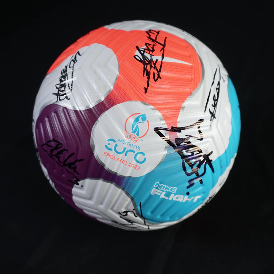 Squad Signed Match Ball