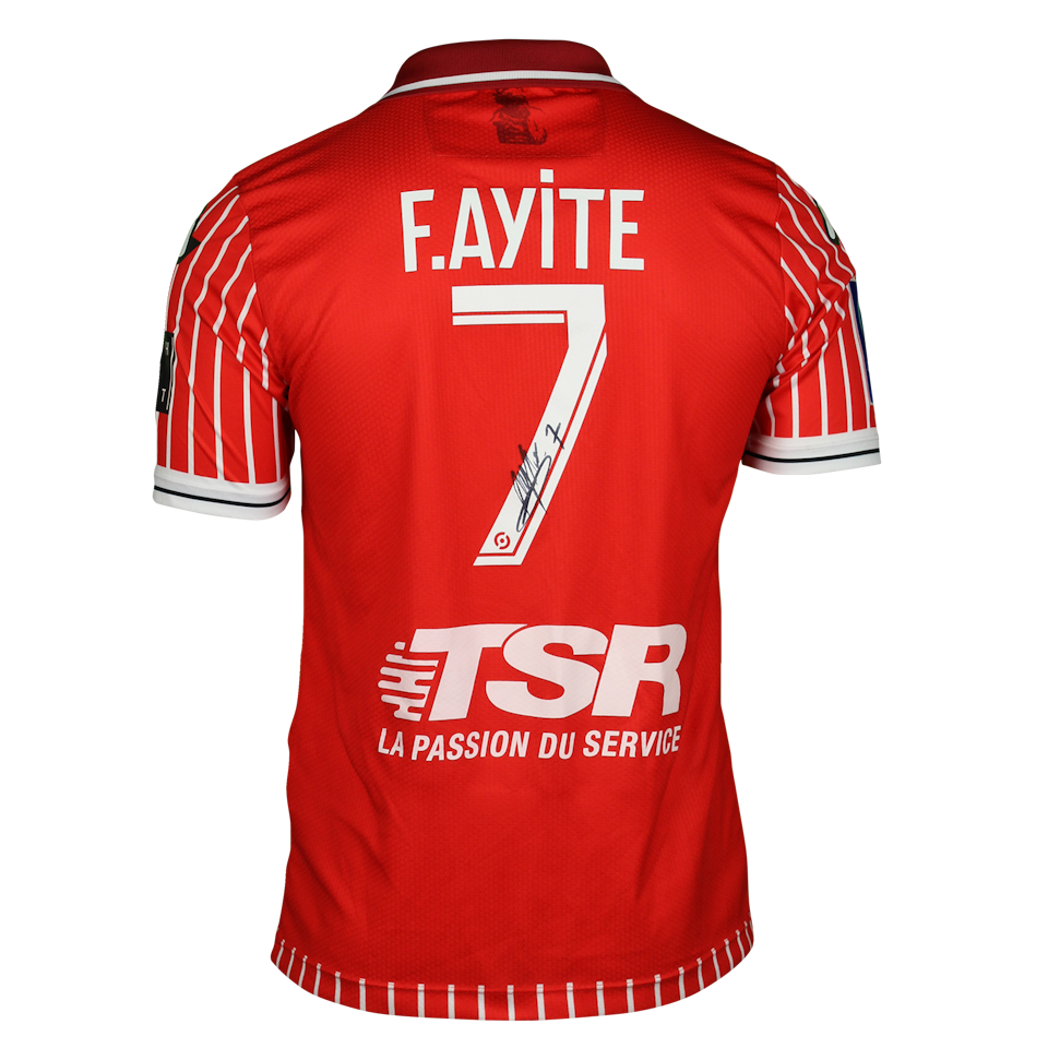 来自Valenciennes FC的Floyd Ayité球衣