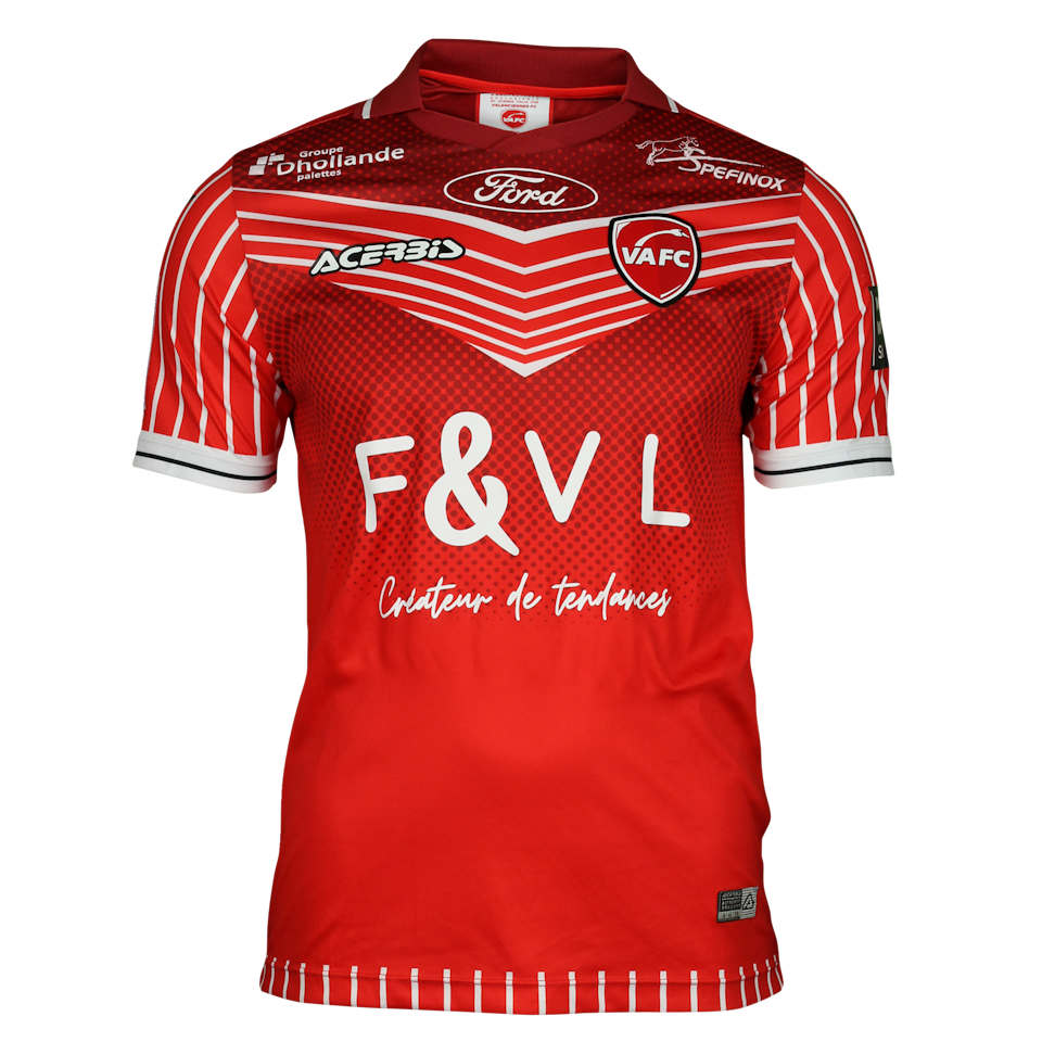 Valenciennes FC 팀의 Quentin Lecoeuche 셔츠