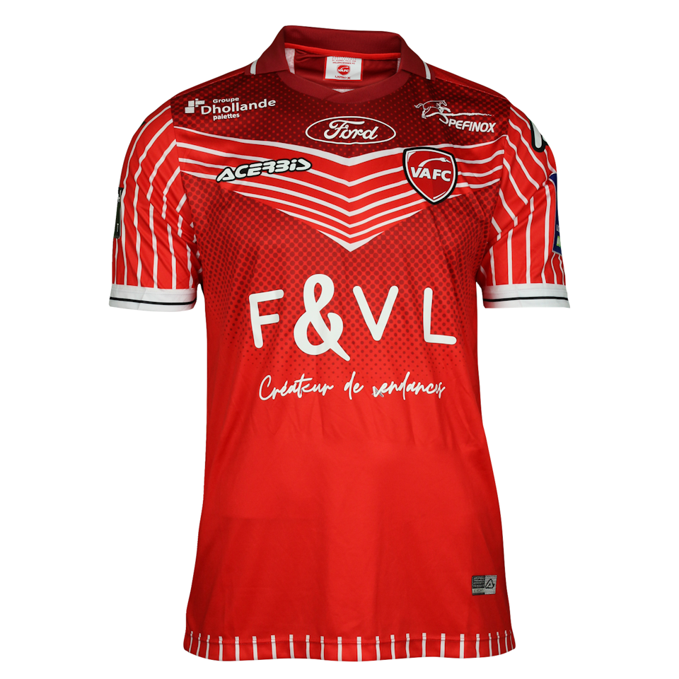 Aeron Zinga Valenciennes FC shirt