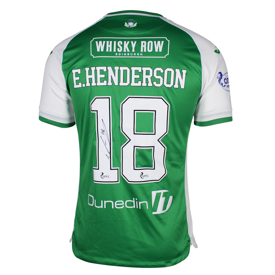 Ewan Henderson Hibernian jersey