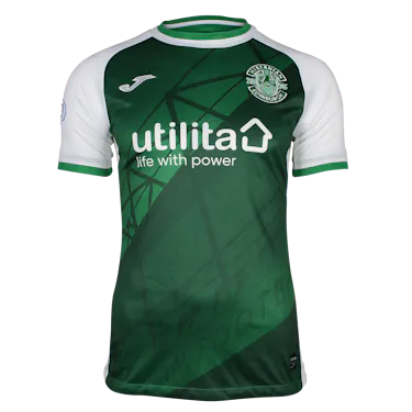 Oscar MacIntyre Hibernian shirt