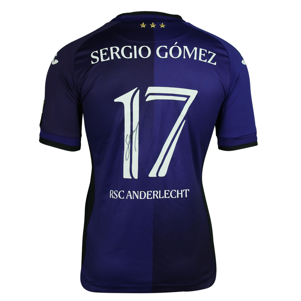 Sergio Gómez RSC Anderlecht jersey