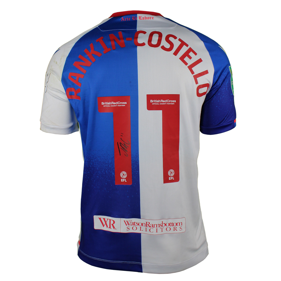 Joe Rankin-Costello Blackburn Rovers shirt