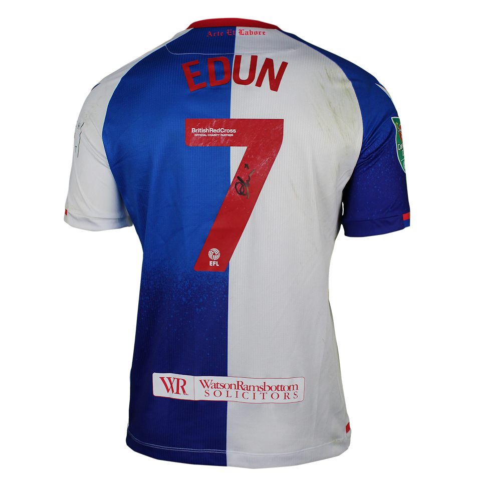 Tayo Edun Blackburn Rovers shirt