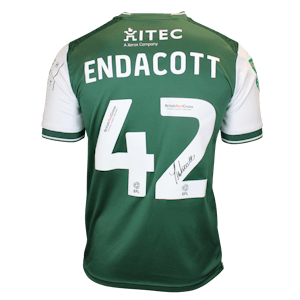 Jack Endacott Plymouth Argyle camisa.