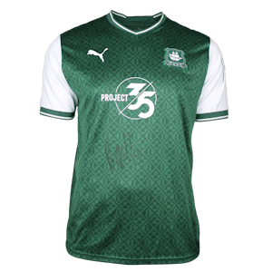 Brendan Galloway Plymouth Argyle shirt