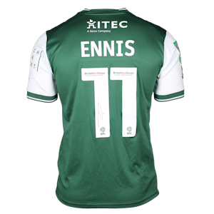 Niall Ennis Plymouth Argyle shirt