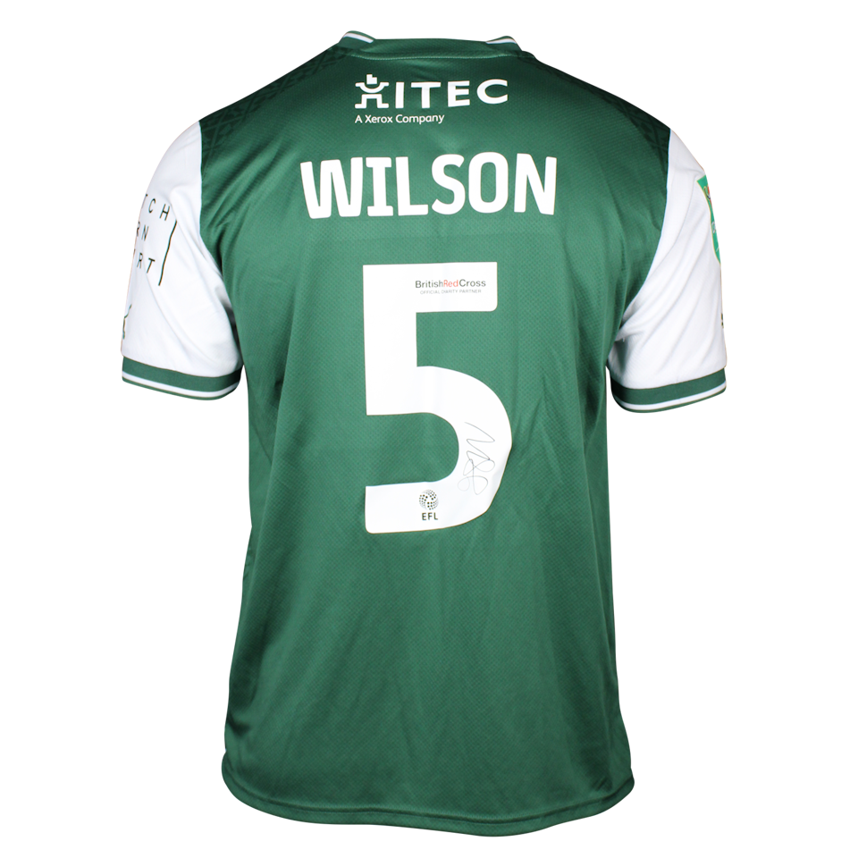 James Wilson Plymouth Argyle shirt