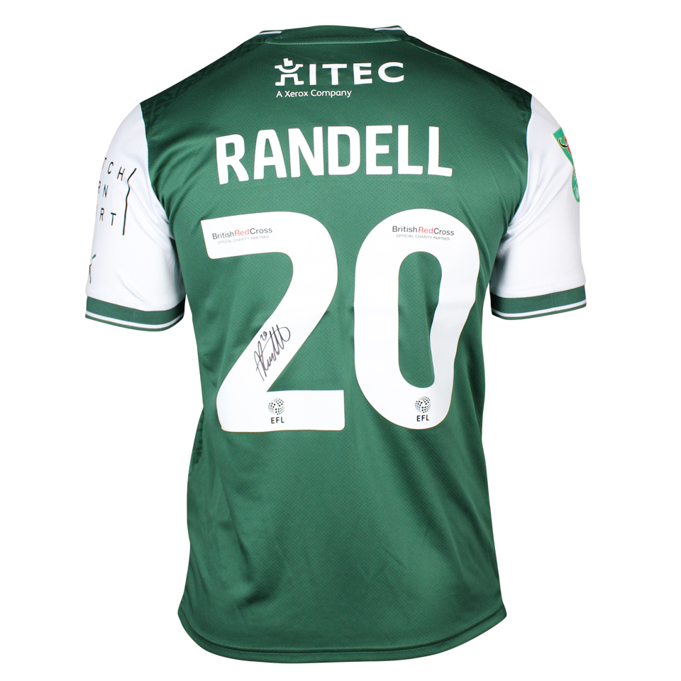Adam Randell Plymouth Argyle jersey
