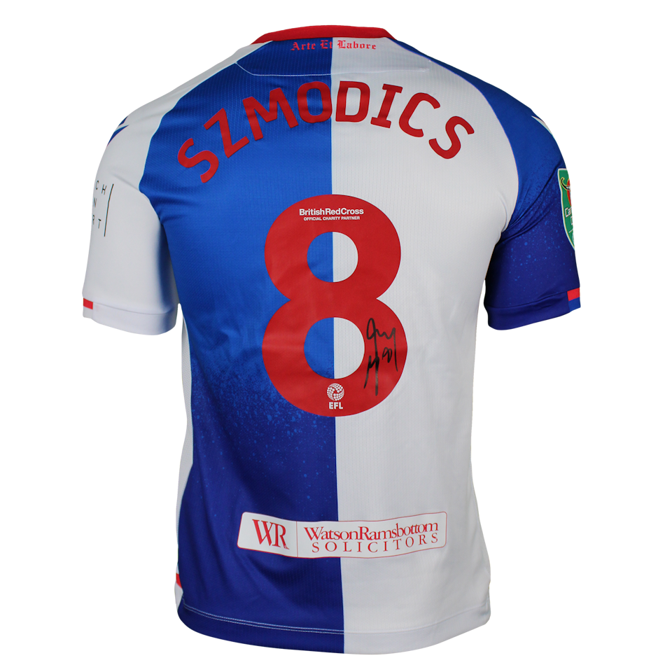 Samuel Szmodics Blackburn Rovers shirt