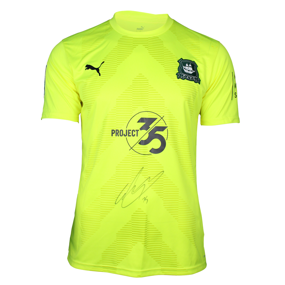 Callum Burton Plymouth Argyle jersey