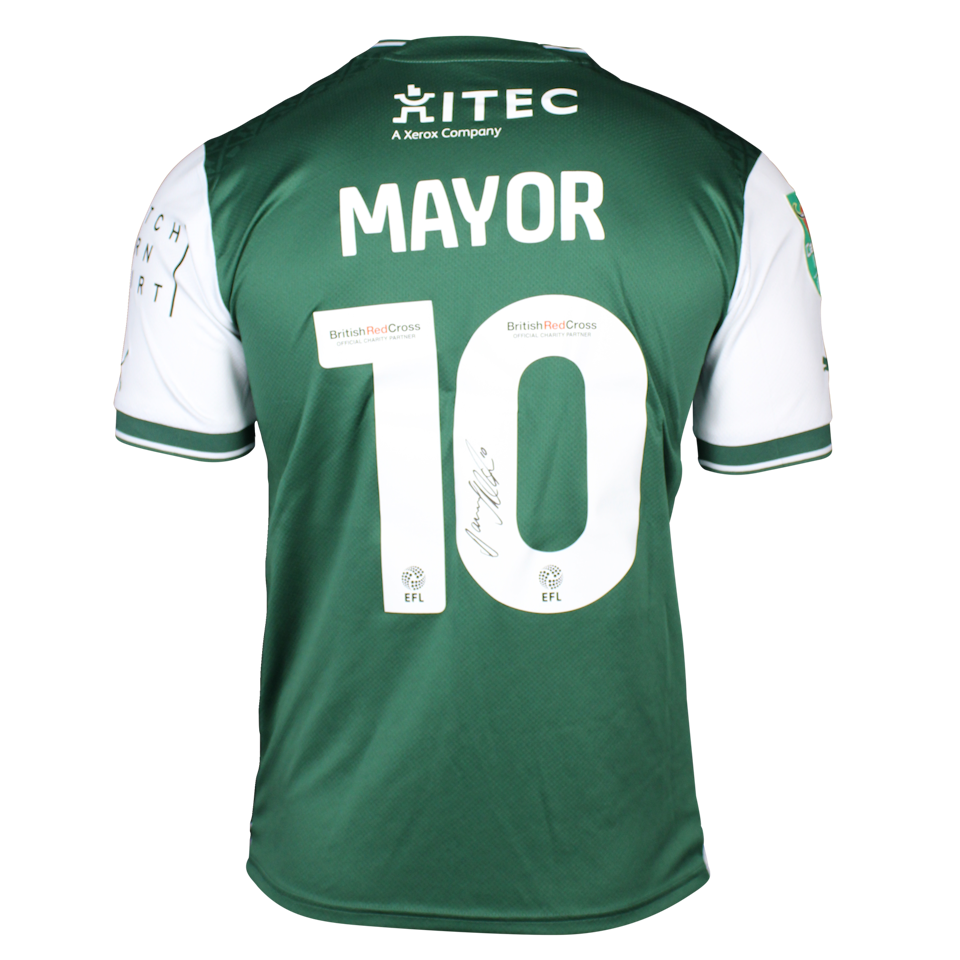 Danny Mayor Plymouth Argyle jersey