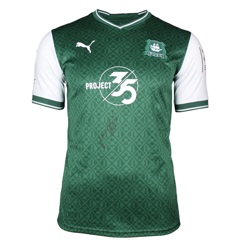 Danny Mayor Plymouth Argyle jersey