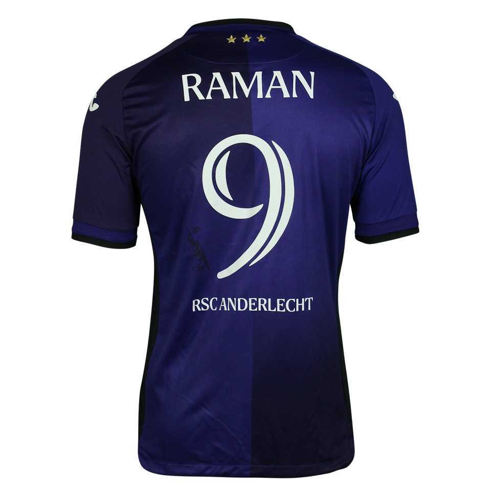 Benito Raman RSC Anderlecht shirt