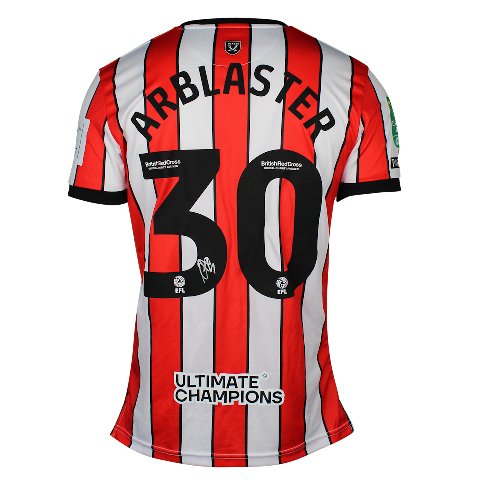 Maillot de Oliver Arblaster (Sheffield United)