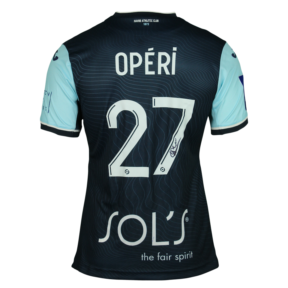 Christopher Operi Havre AC jersey
