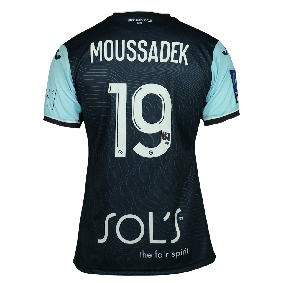 Maillot de Djamal Moussadek (Havre AC)