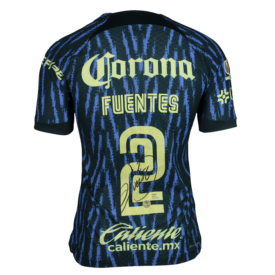 Luis Fuentes  Club América jersey