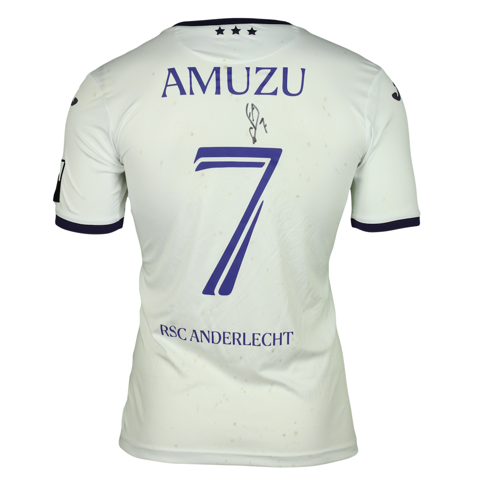Francis Amuzu  RSC Anderlecht jersey