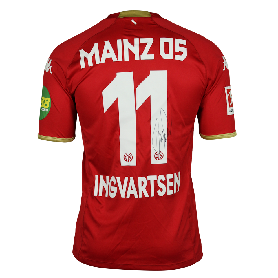 Marcus Ingvartsen  Mainz 05 shirt