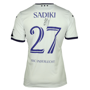 Noah Sadiki RSC Anderlecht forması