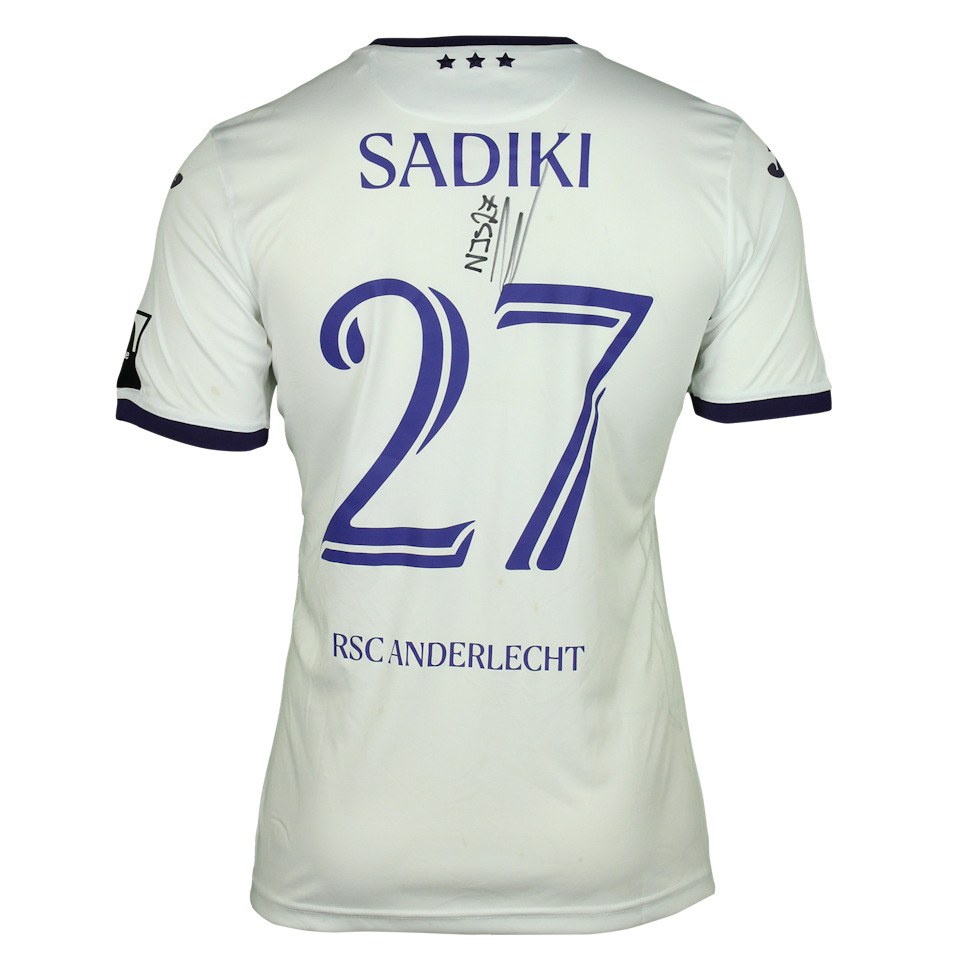 Noah Sadiki RSC Anderlecht forması