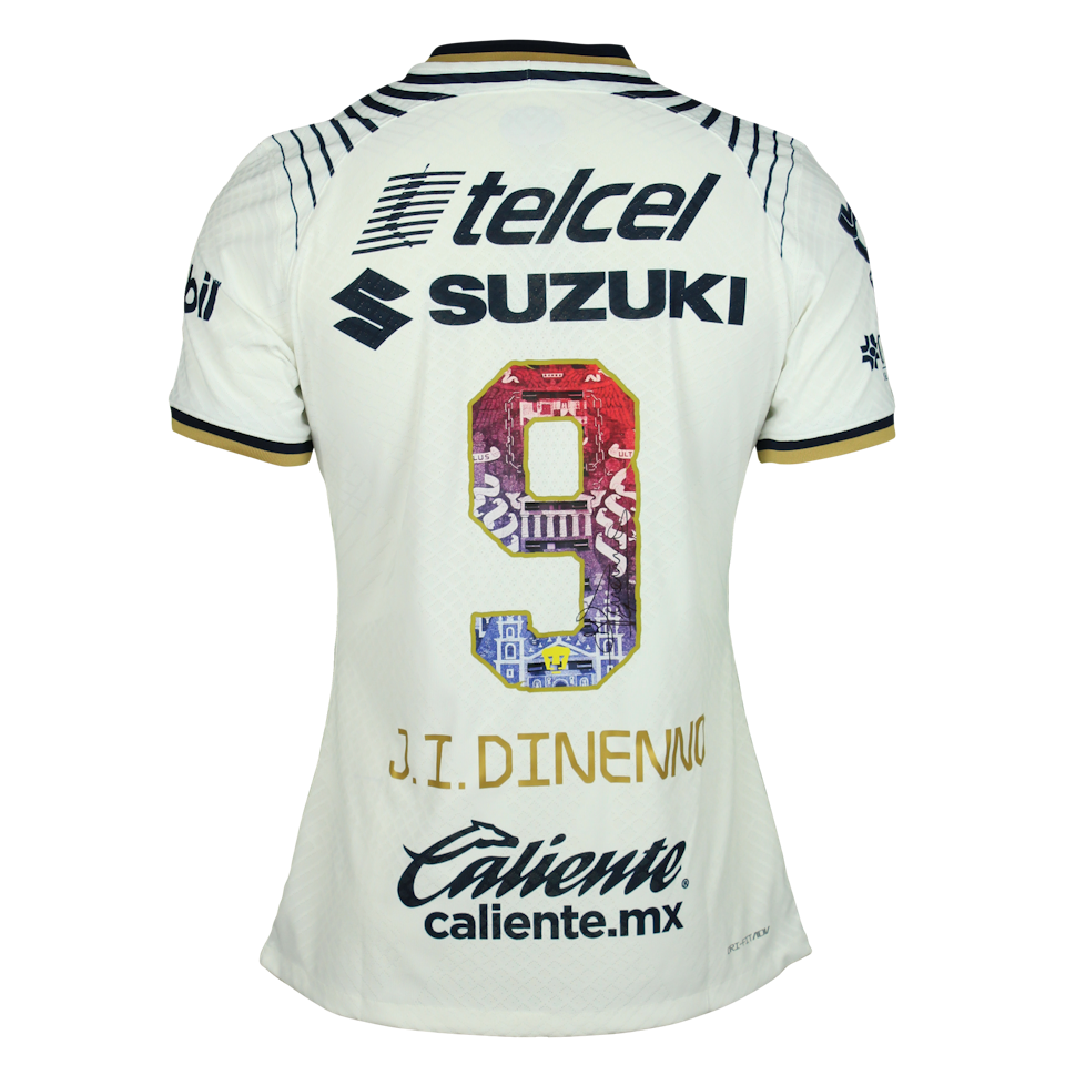 Juan Ignacio Dinenno De Cara Pumas shirt