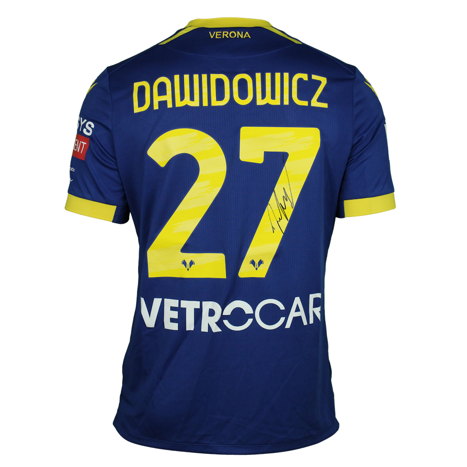 Paweł Dawidowicz Hellas Verona FC shirt