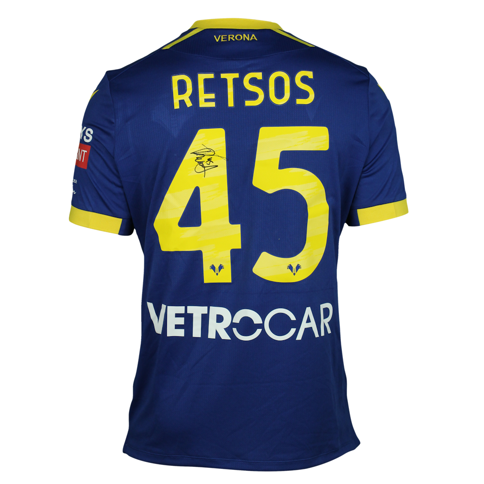 Panagiotis Retsos Hellas Verona FC jersey
