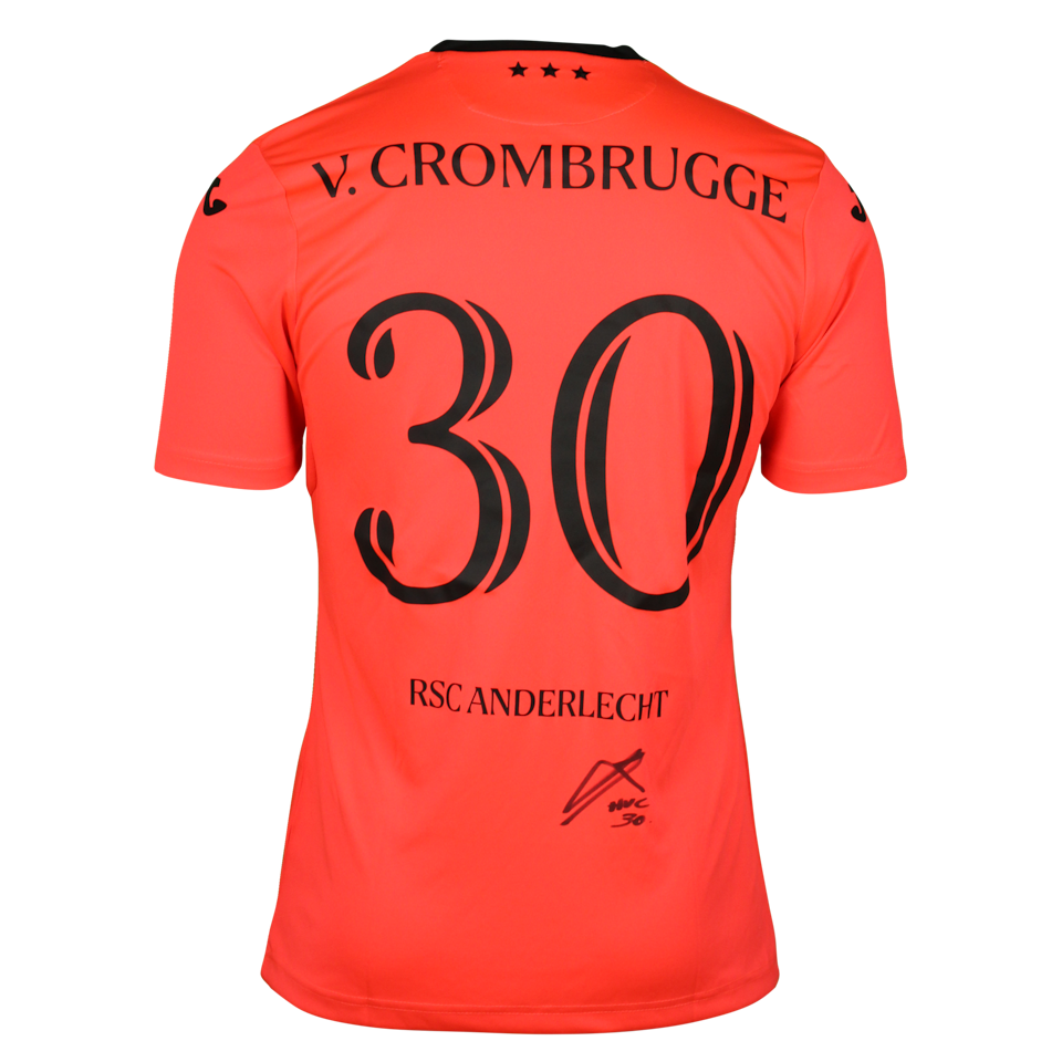Hendrik Van Crombrugge RSC Anderlecht shirt