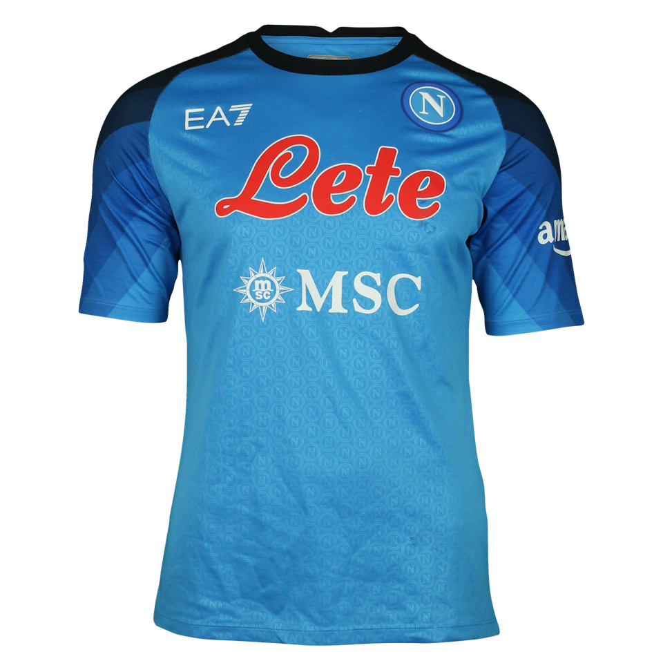 Victor Osimhen Napoli camisa.