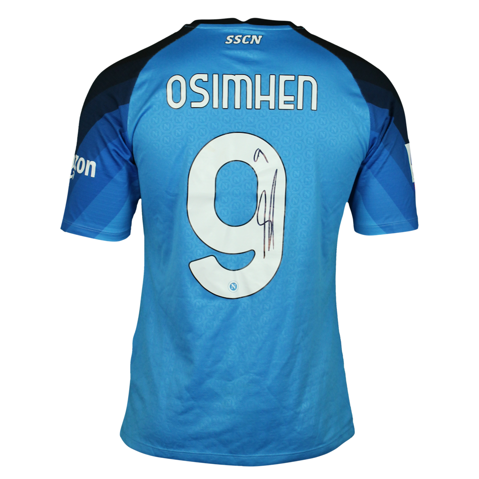 Victor Osimhen Napoli camisa.