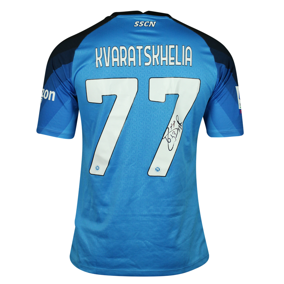 Khvicha Kvaratskhelia Napoli jersey