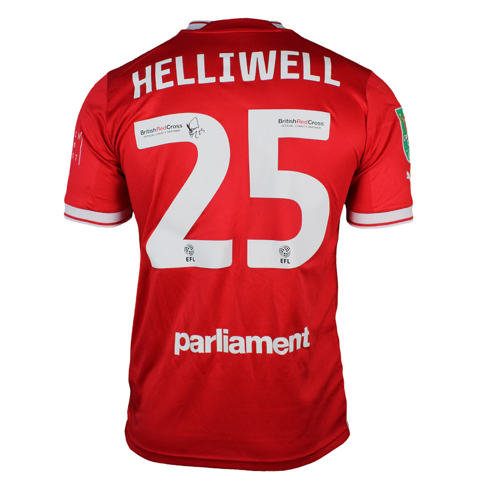 Jordan Helliwell Barnsley jersey