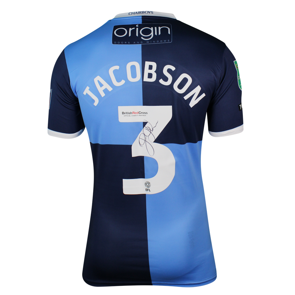 Joe Jacobson Wycombe Wanderers jersey