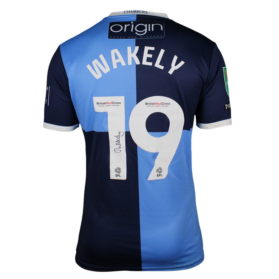 Jack Wakely Wycombe Wanderers shirt