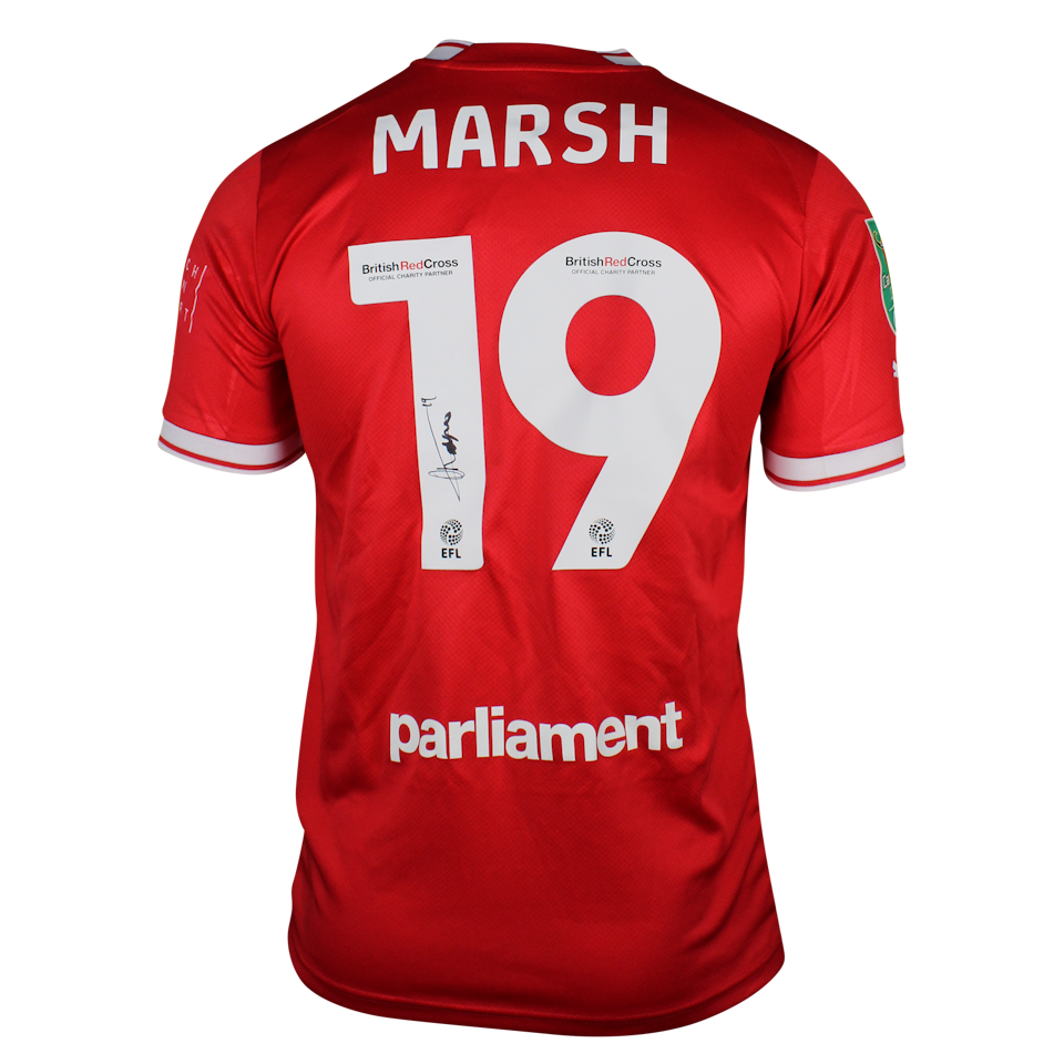 Aiden Marsh Barnsley shirt