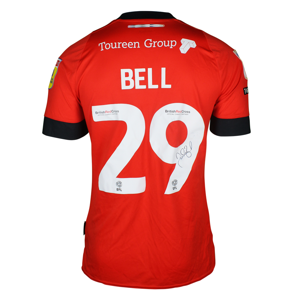 Amari'i Bell Luton Town shirt