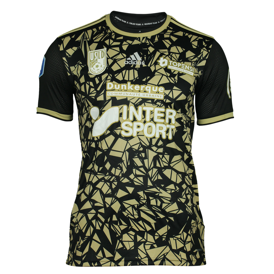 Driss Trichard USL Dunkerque shirt