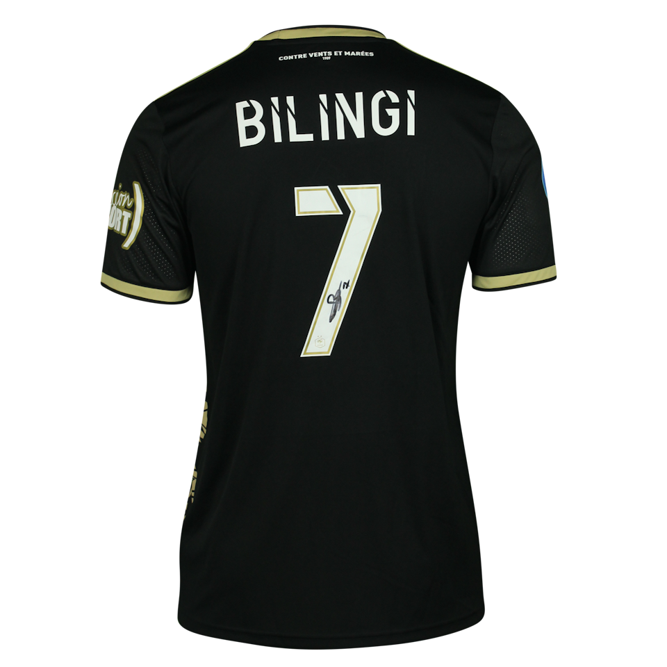Yohan Bilingi USL Dunkerque shirt