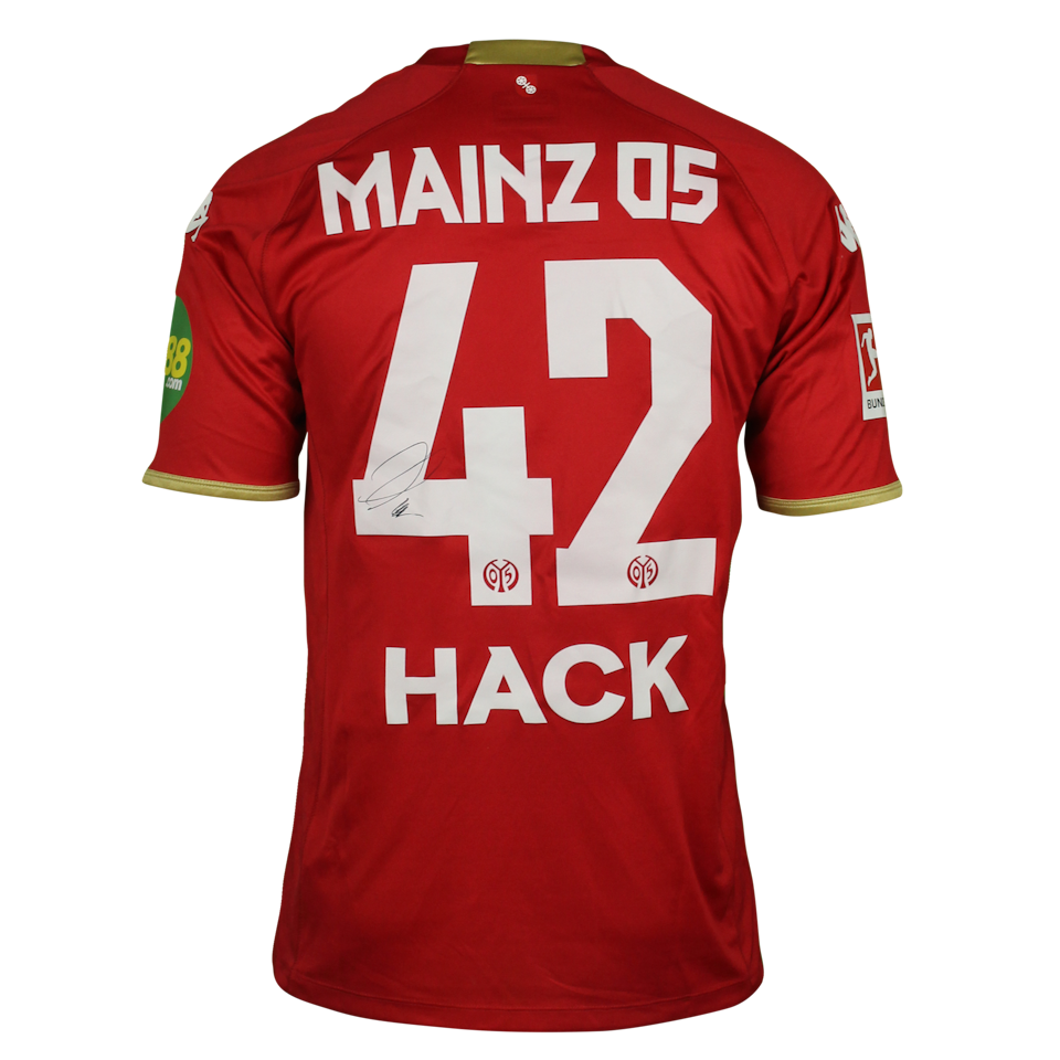 Alexander Hack Mainz 05 shirt