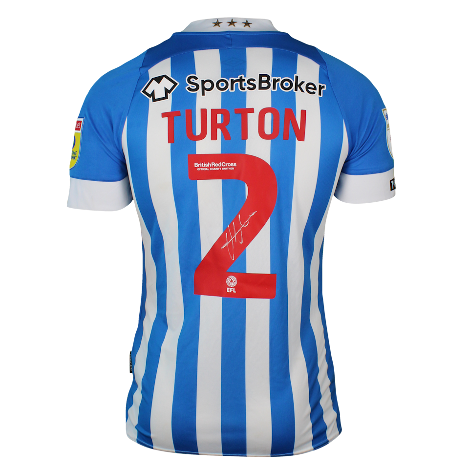 Oliver Turton Huddersfield Town jersey