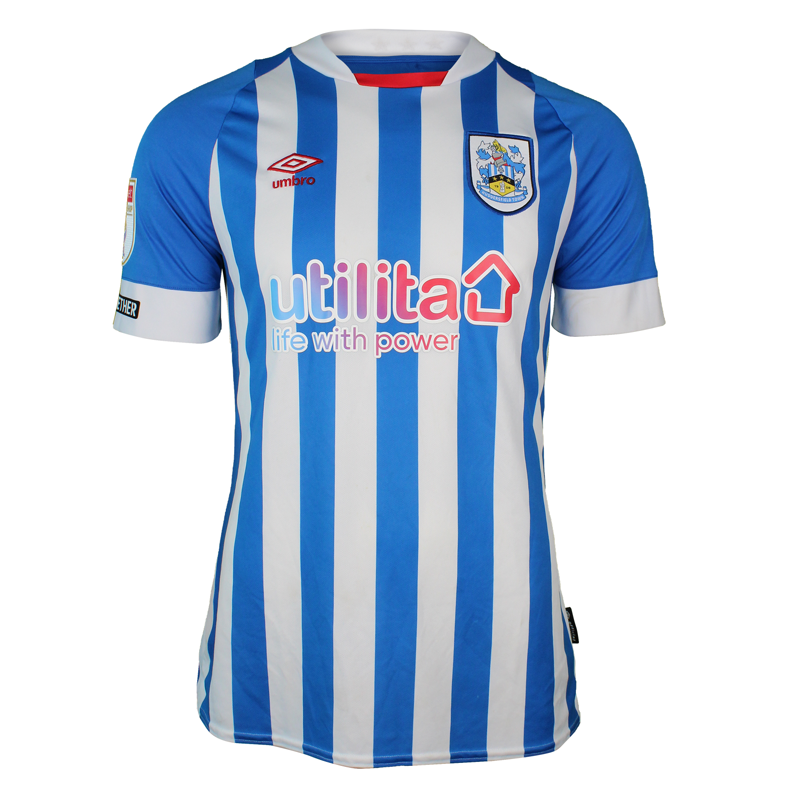 HUDDERSFIELD TOWN FC shirt umbro L 中山雄太 Yuta Nakayama 中山雄太 | Huddersfield Town - WBA