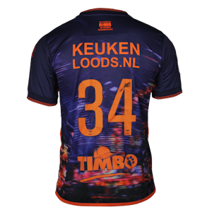 FC Volendam 팀의 Ibrahim El Kadiri 셔츠