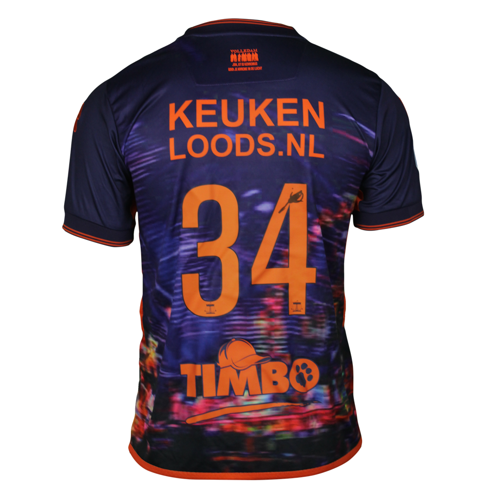 FC Volendam 팀의 Ibrahim El Kadiri 셔츠